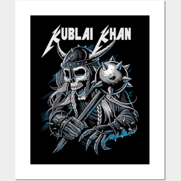 KUBLAI KHAN VTG Wall Art by rdsgnnn